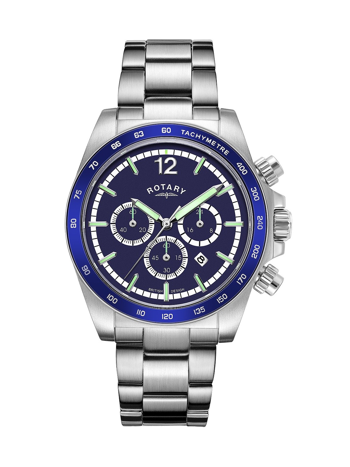 orologio uomo Rotary GB05440/05 Henley Chronograph 41mm 10ATM