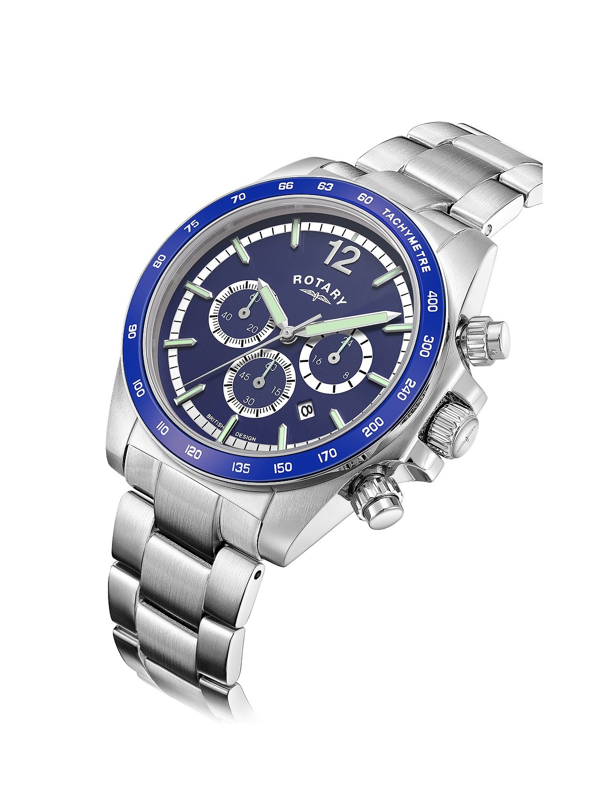 orologio uomo Rotary GB05440/05 Henley Chronograph 41mm 10ATM
