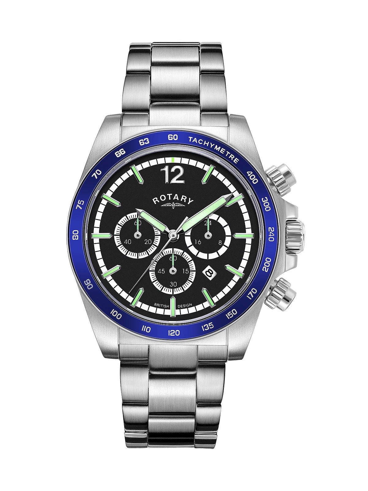 orologio uomo Rotary GB05440/72 Henley Chronograph 41mm 10ATM