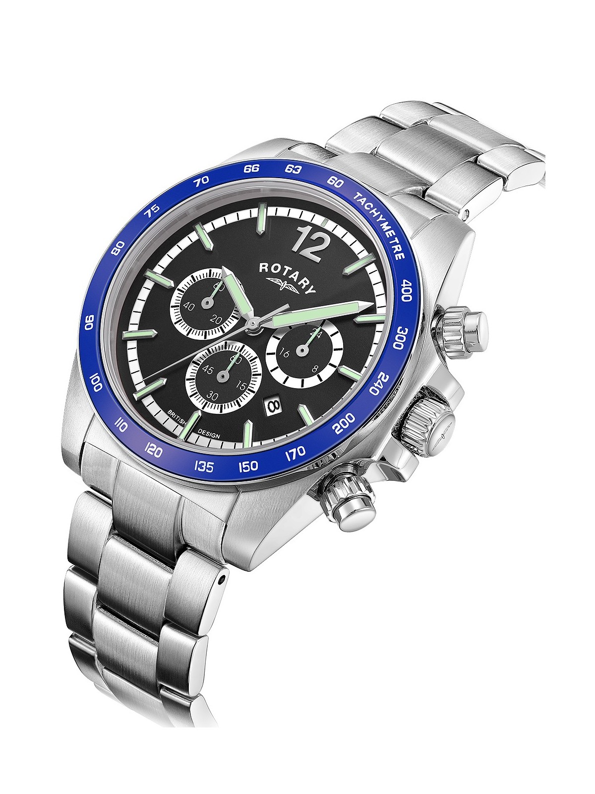 orologio uomo Rotary GB05440/72 Henley Chronograph 41mm 10ATM