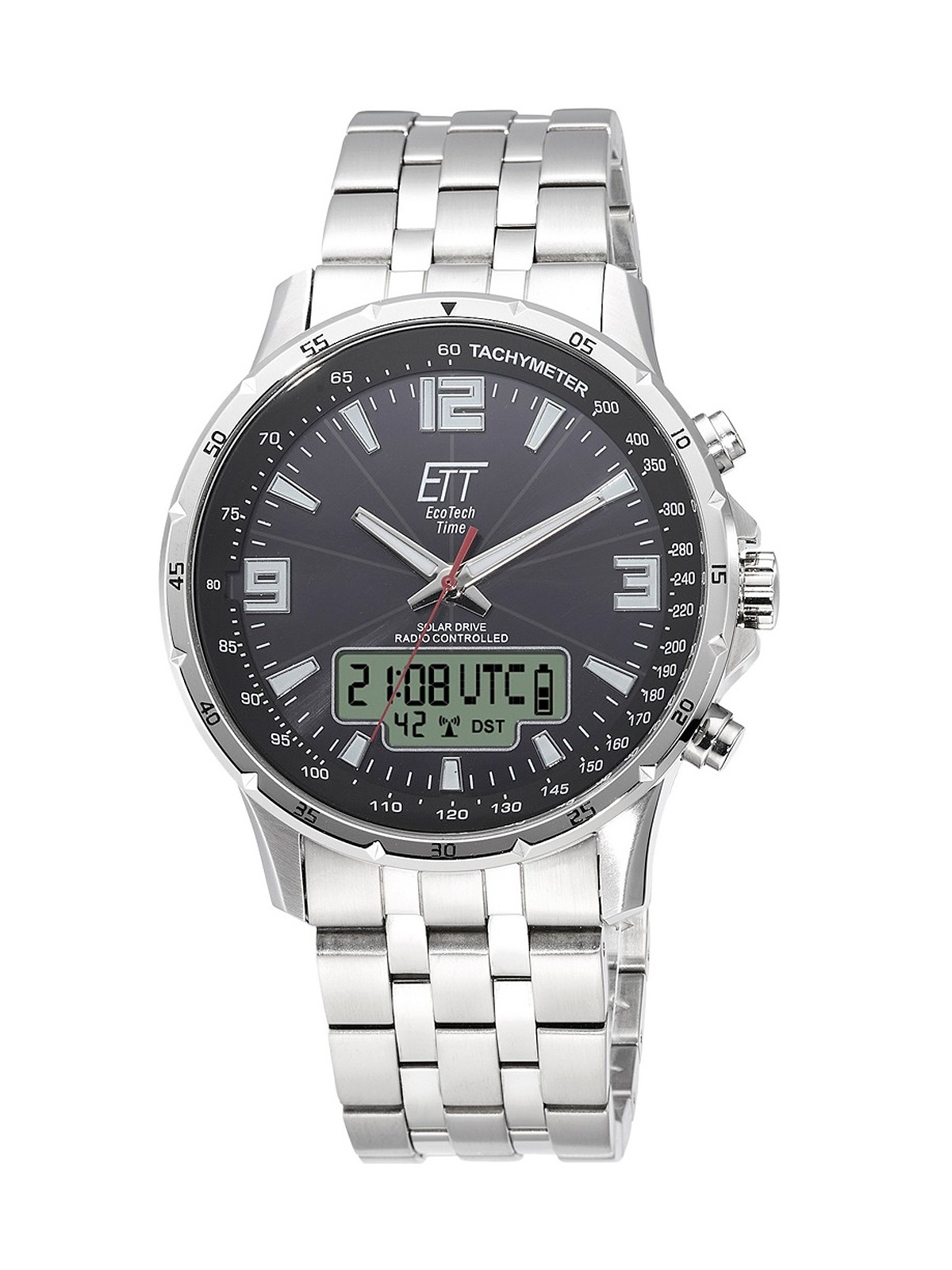 orologio uomo ETT EGS-11551-21M Solar Drive Radio Controlled Professional 43mm 10ATM