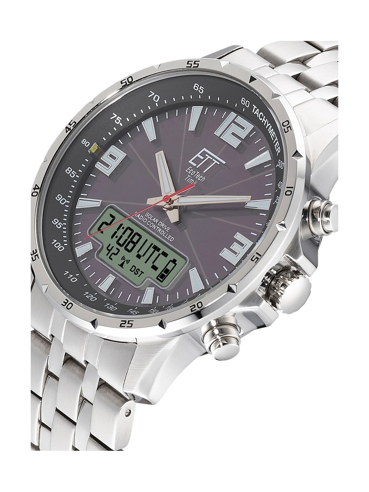 orologio uomo ETT EGS-11551-21M Solar Drive Radio Controlled Professional 43mm 10ATM