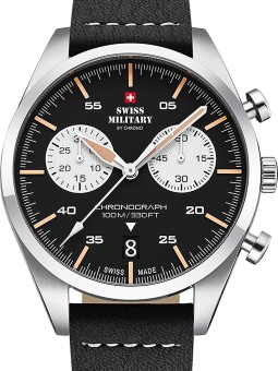 orologio uomo Swiss Military SM34090.03 Chronograph 43mm 10ATM