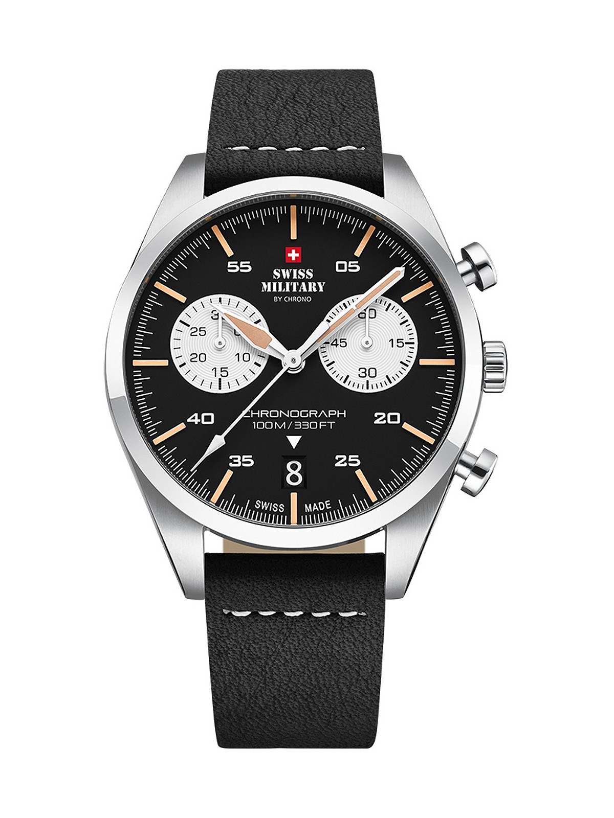 orologio uomo Swiss Military SM34090.03 Chronograph 43mm 10ATM