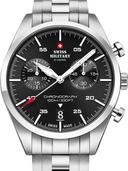 orologio uomo Swiss Military SM34090.01 Chronograph 43mm 10ATM