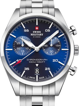 orologio uomo Swiss Military SM34090.02 Chronograph 43mm 10ATM