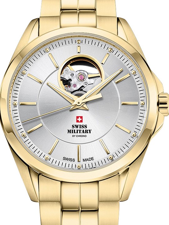 orologio uomo Swiss Military SMA34085.31 Automatic Mens Watch 40mm 10ATM