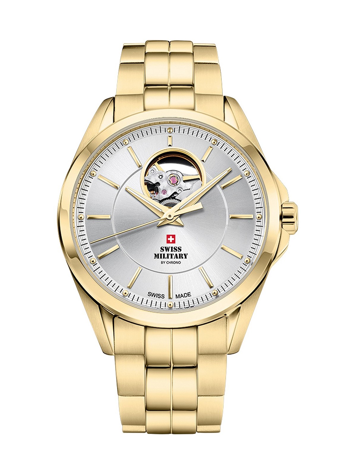 orologio uomo Swiss Military SMA34085.31 Automatic Mens Watch 40mm 10ATM
