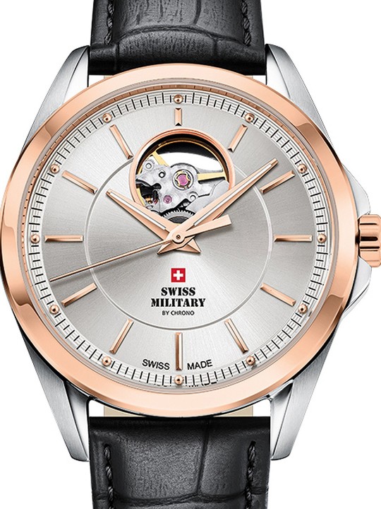 orologio uomo Swiss Military SMA34085.37 Automatic Mens Watch 40mm 10ATM