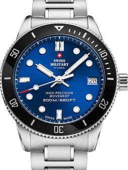 orologio donna Swiss Military SM34089.02 Diver Ladies Watch 37mm 20ATM