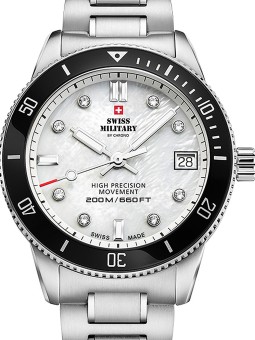 orologio donna Swiss Military SM34089.03 Diver Ladies Watch 37mm 20ATM