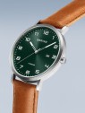 orologio uomo Bering 18640-568 men`s Titanium Mens Watch 40mm 5ATM