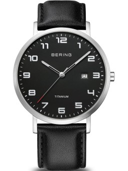 orologio uomo Bering 18640-402 men`s Titanium Mens Watch 40mm 5ATM