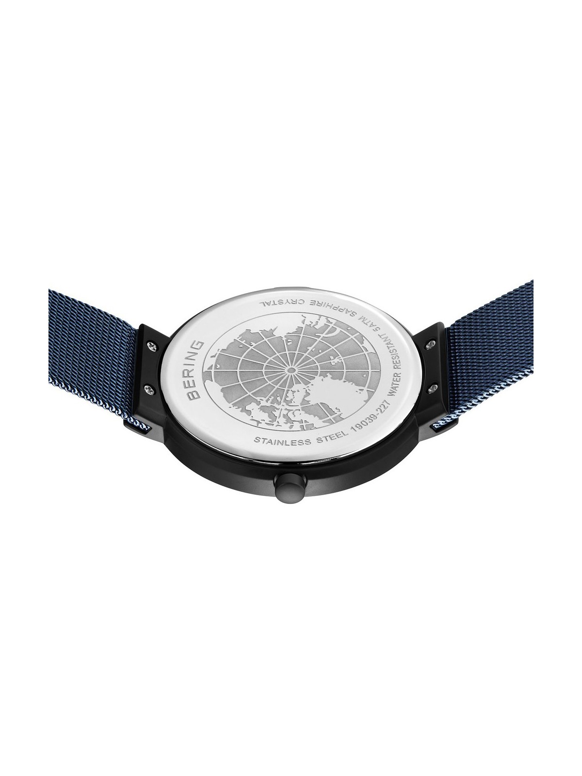 orologio uomo Bering 19039-327 men`s classic Mens Watch 39mm 5ATM