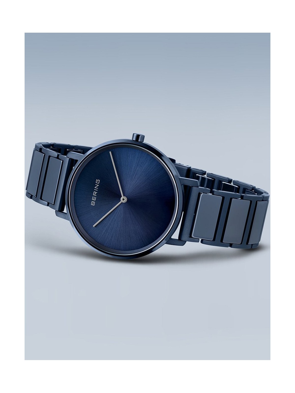 orologio uomo Bering 18539-797 men`s ceramic Mens Watch 39mm 5ATM