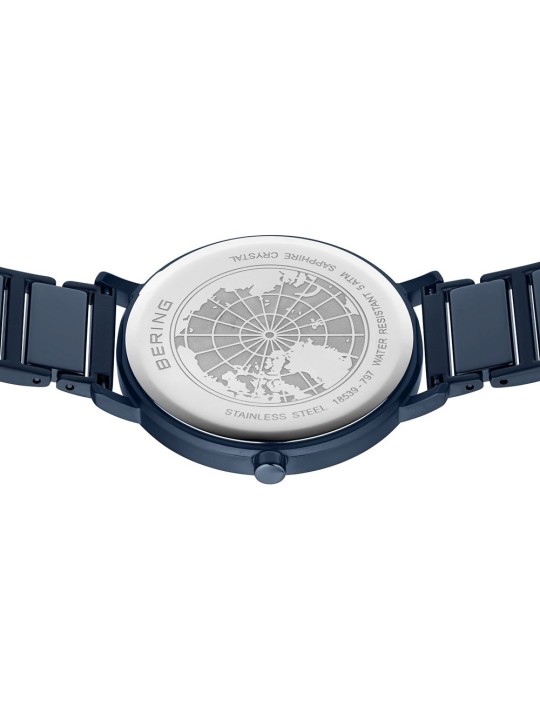 orologio uomo Bering 18539-797 men`s ceramic Mens Watch 39mm 5ATM