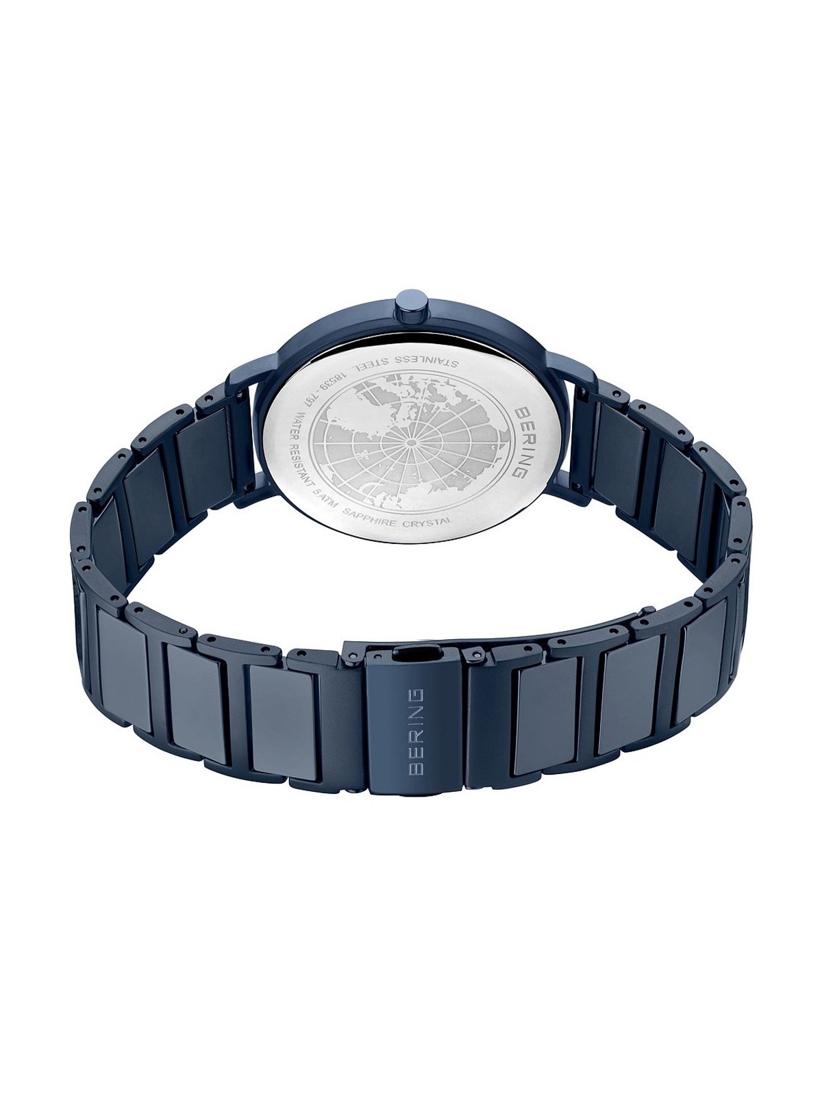 orologio uomo Bering 18539-797 men`s ceramic Mens Watch 39mm 5ATM