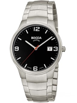 orologio uomo Boccia 3656-02 Men`s Watch Titanium 39mm 5ATM