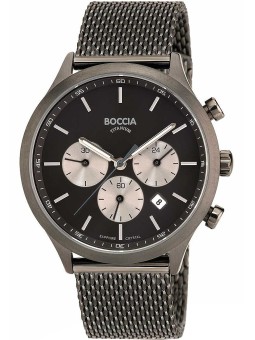 orologio uomo Boccia 3750-06 Men`s Watch Chronograph Titanium 41mm 5ATM