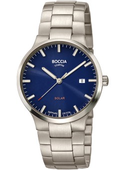orologio uomo Boccia 3652-02 Men`s Watch Solar Titanium 39mm 5ATM