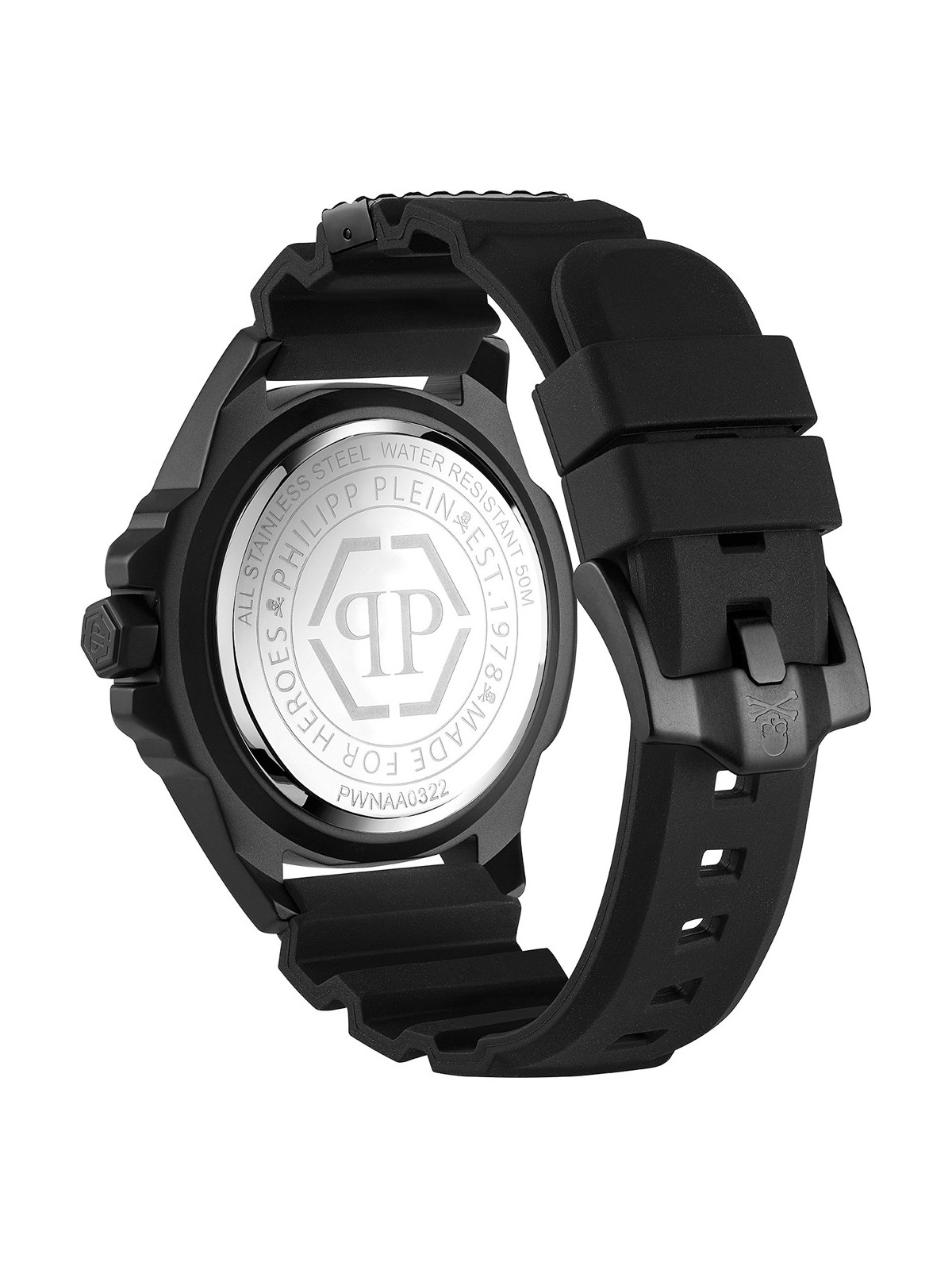 orologio unisex Philipp Plein PWNAA0322 The $kull Unisex 41mm 5ATM