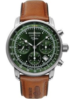orologio uomo Zeppelin 8618-4 - 100 Years Zeppelin Mens Watch 43mm 5ATM