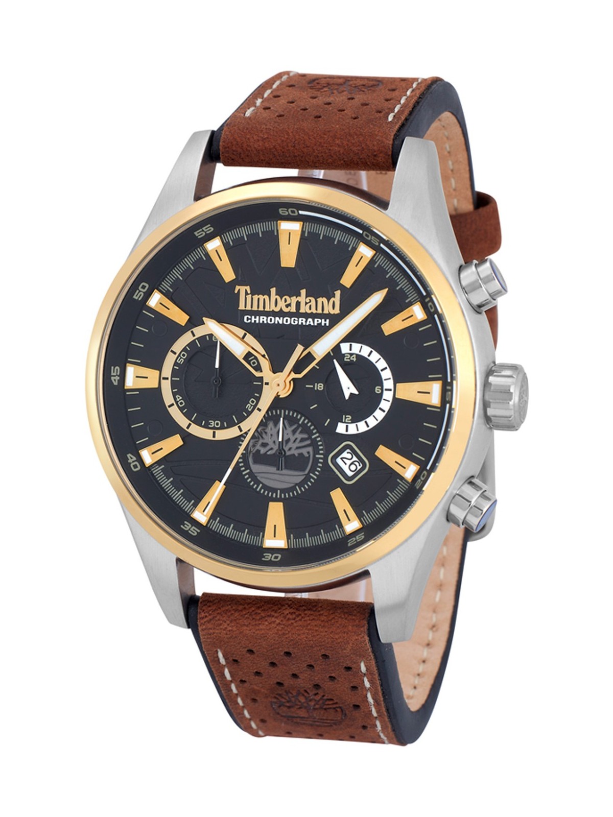 orologio uomo Timberland TDWGC2102402 Aldridge Chronograph 46mm 5ATM