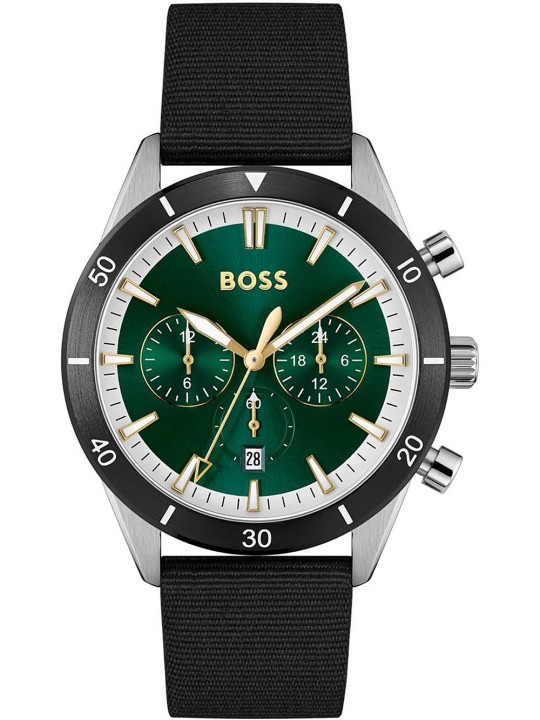 orologio uomo BOSS 1513936 Santiago Chronograph 44mm 5ATM