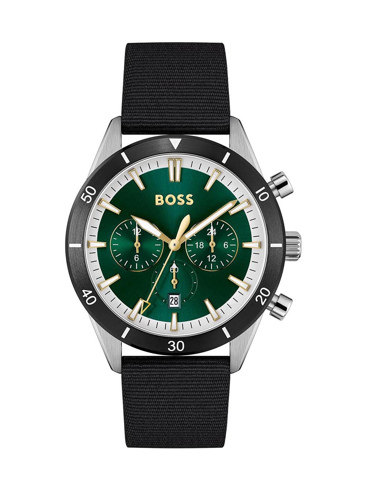 orologio uomo BOSS 1513936 Santiago Chronograph 44mm 5ATM