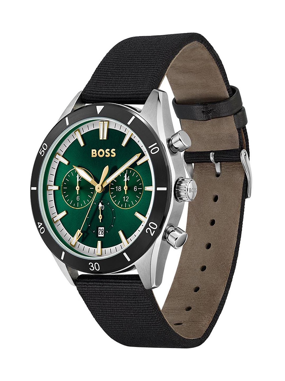 orologio uomo BOSS 1513936 Santiago Chronograph 44mm 5ATM