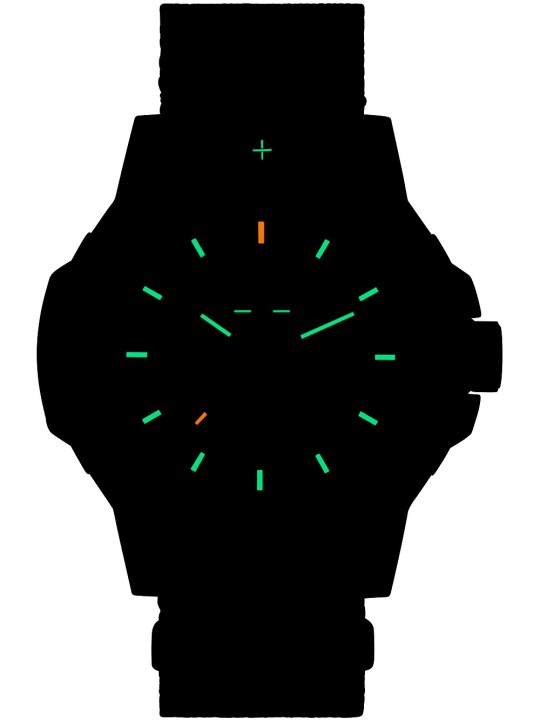 orologio uomo Traser H3 110726 P99 Q Tactical Green 46mm 20ATM