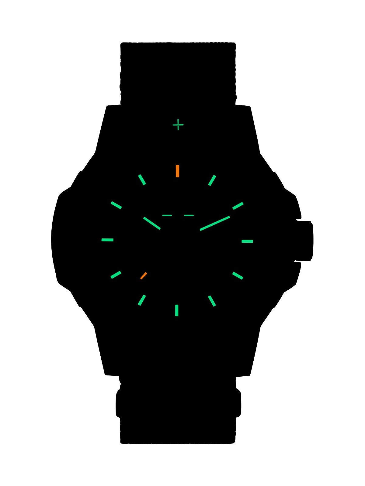 orologio uomo Traser H3 110726 P99 Q Tactical Green 46mm 20ATM