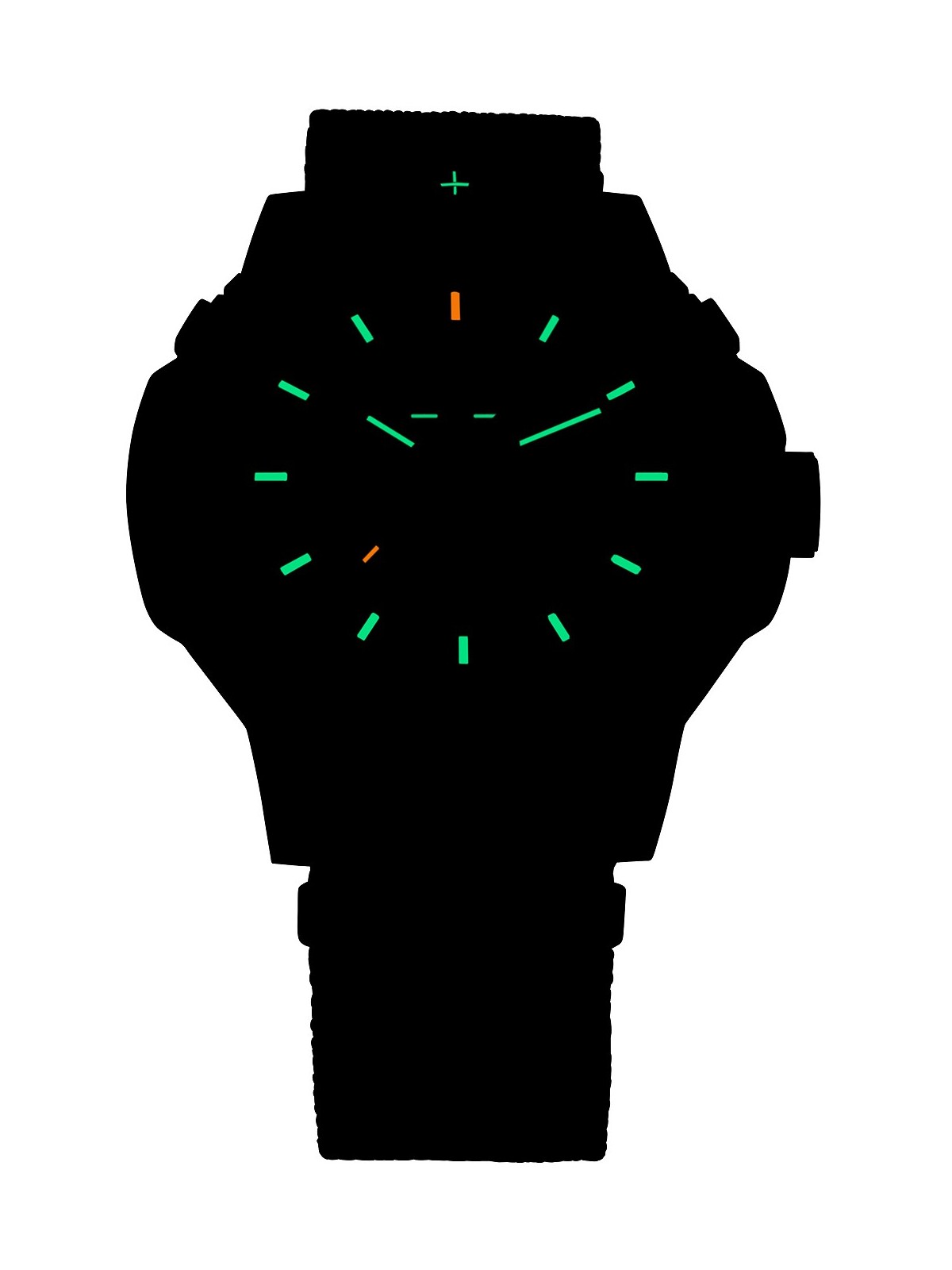 orologio uomo Traser H3 110726 P99 Q Tactical Green 46mm 20ATM