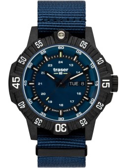 orologio uomo Traser H3 110724 P99 Q Tactical Blue 46mm 20ATM