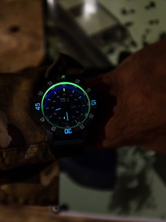 orologio uomo Traser H3 110724 P99 Q Tactical Blue 46mm 20ATM