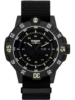 orologio uomo Traser H3 110722 P99 Q Tactical Black 46mm 20ATM