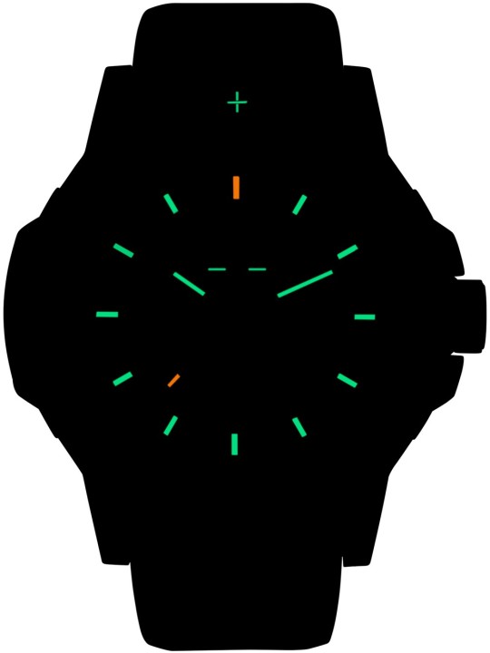 orologio uomo Traser H3 110727 P99 Q Tactical Green 46mm 20ATM
