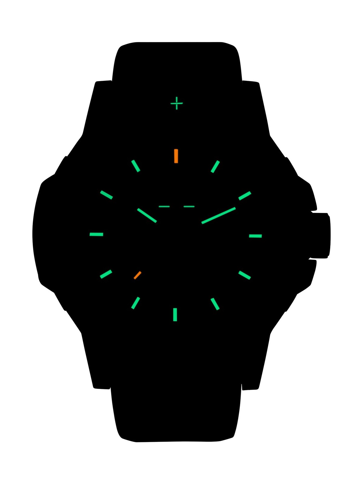 orologio uomo Traser H3 110727 P99 Q Tactical Green 46mm 20ATM