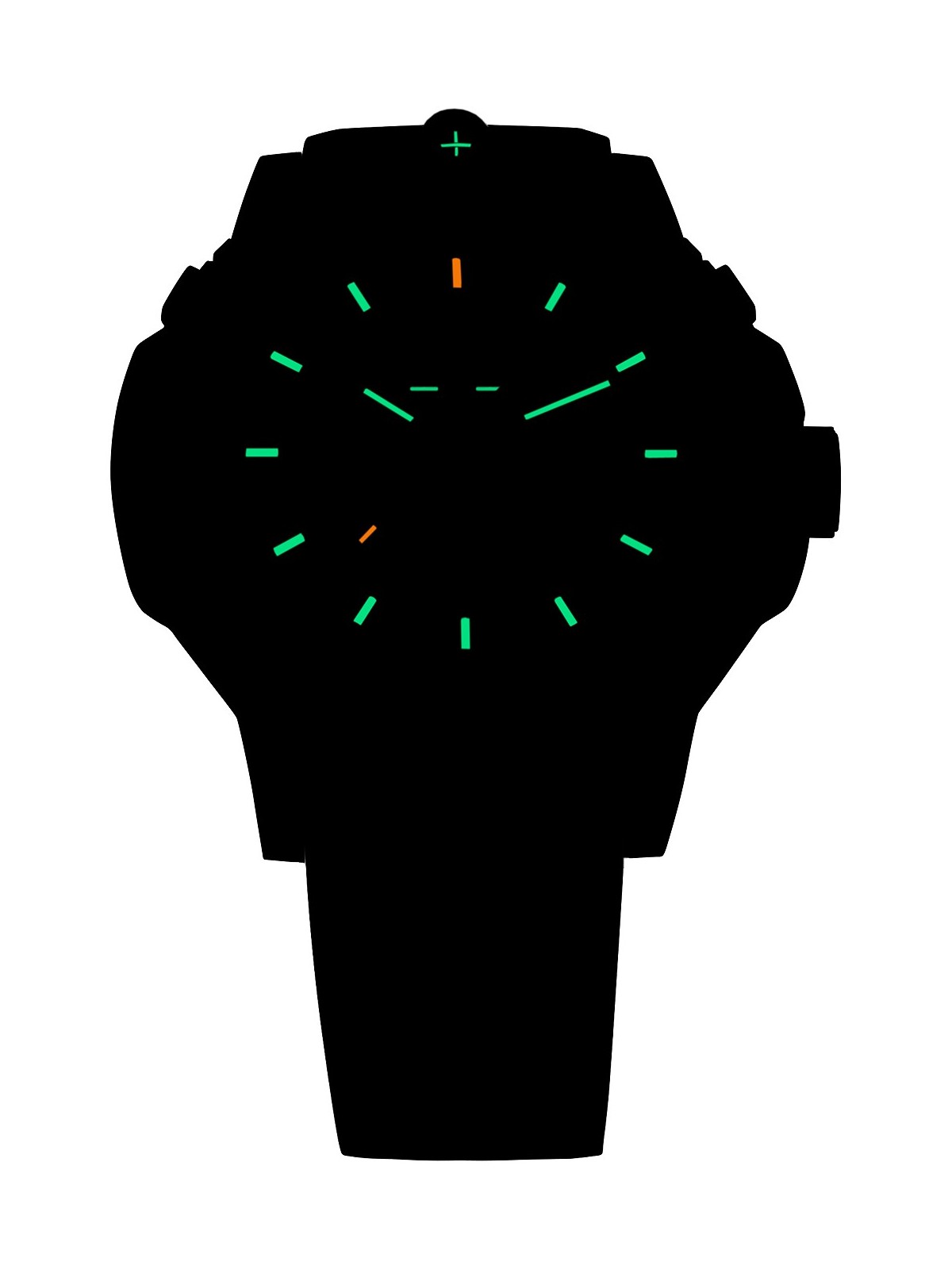 orologio uomo Traser H3 110727 P99 Q Tactical Green 46mm 20ATM