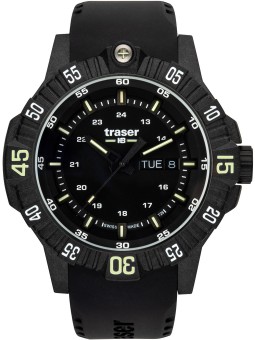 orologio uomo Traser H3 110723 P99 Q Tactical Black 46mm 20ATM