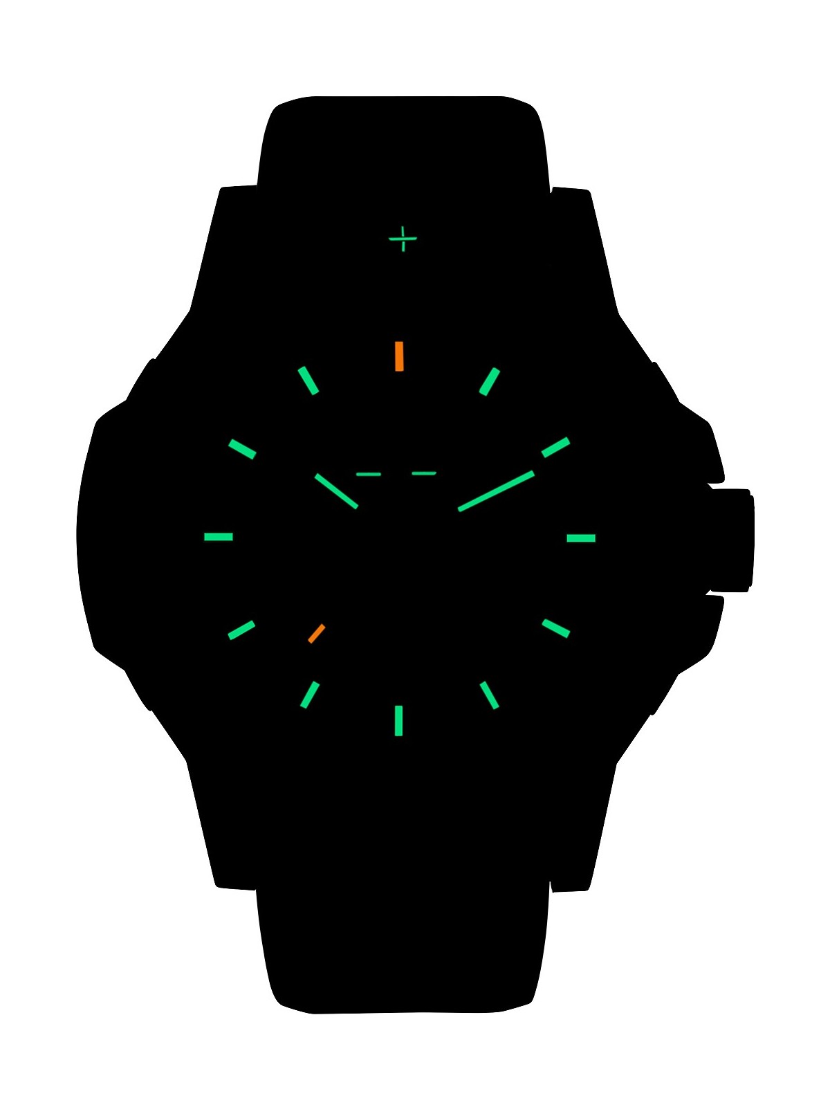 orologio uomo Traser H3 110723 P99 Q Tactical Black 46mm 20ATM