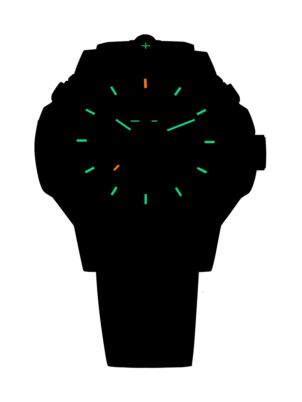 orologio uomo Traser H3 110723 P99 Q Tactical Black 46mm 20ATM