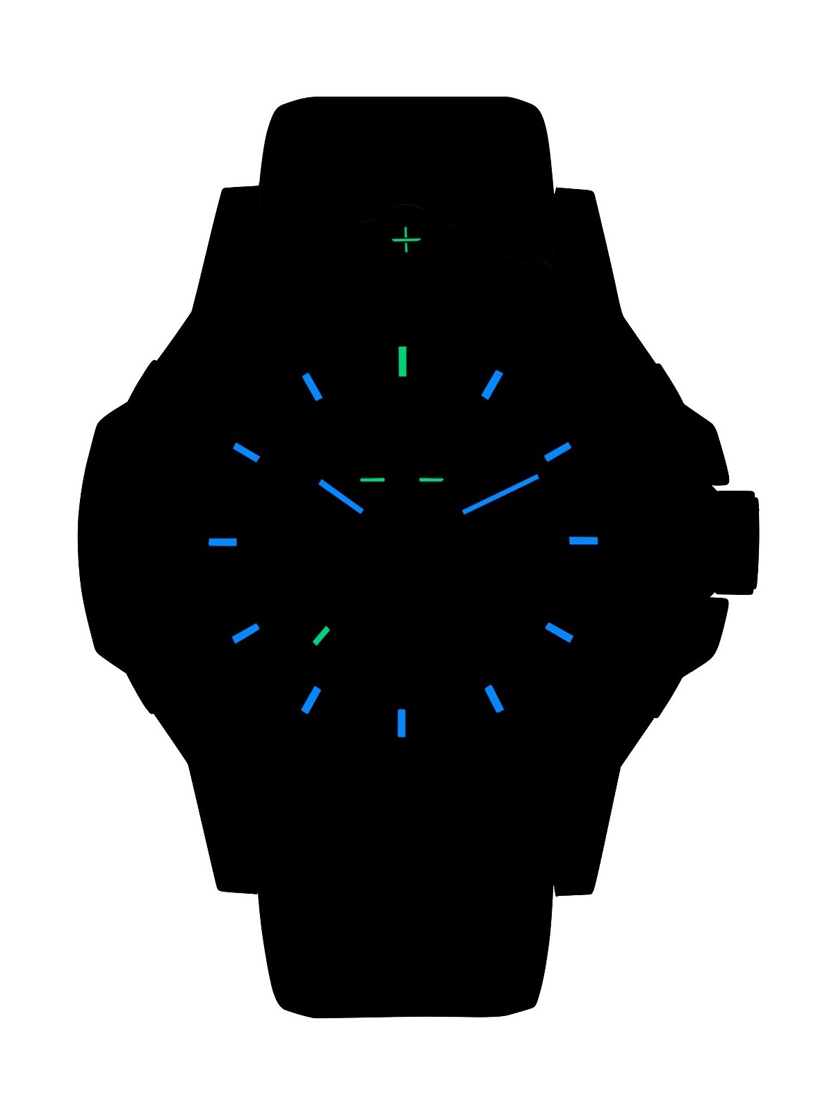 orologio uomo Traser H3 110725 P99 Q Tactical Blue 46mm 20ATM