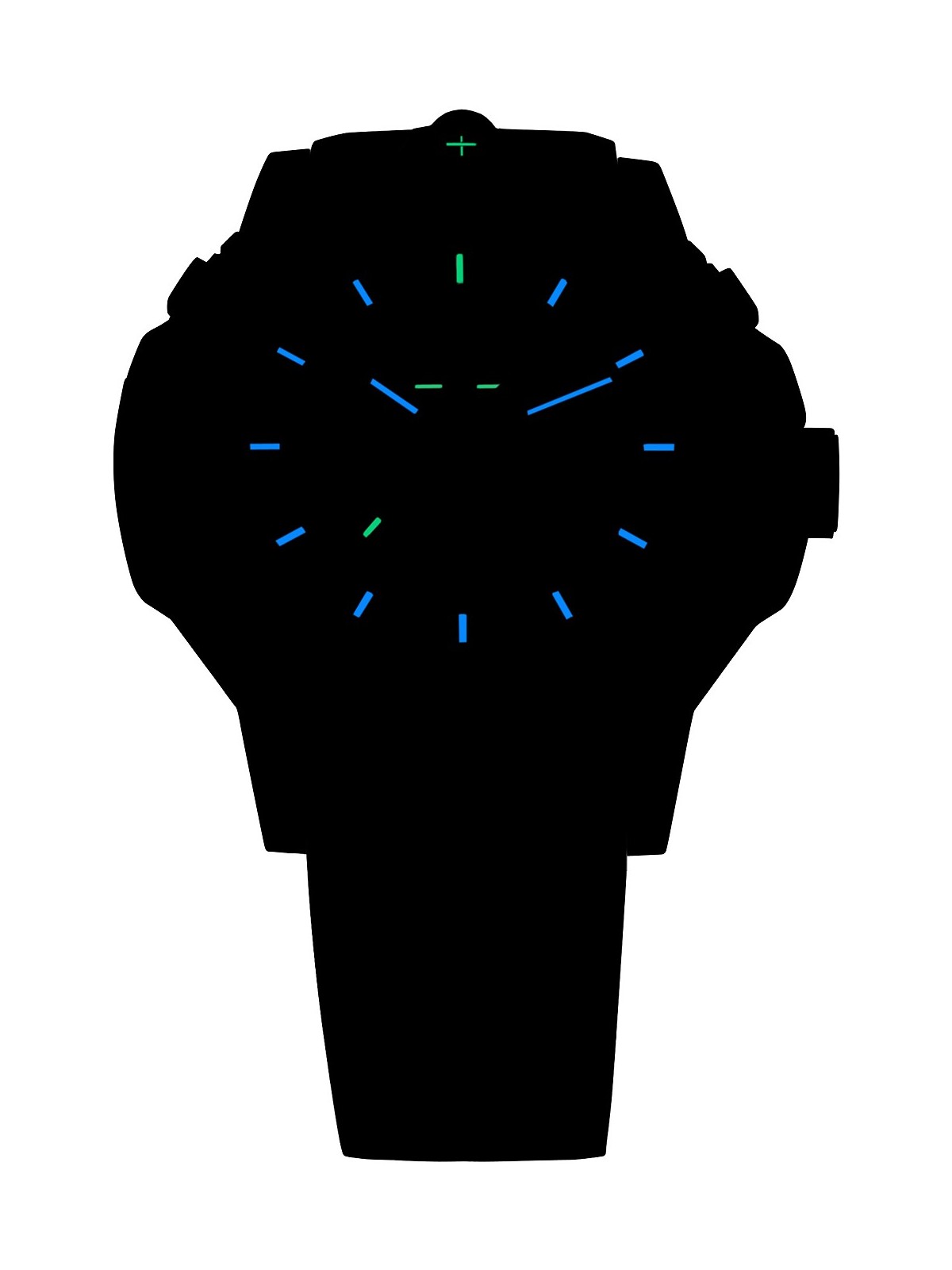 orologio uomo Traser H3 110725 P99 Q Tactical Blue 46mm 20ATM