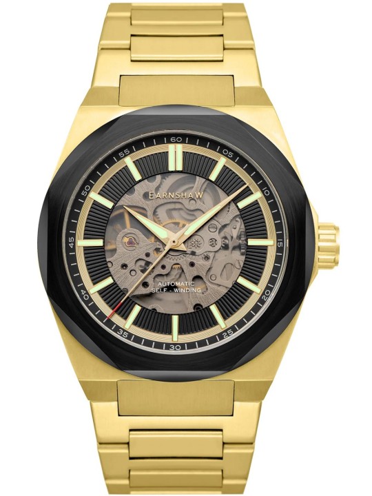 orologio uomo Thomas Earnshaw ES-8182-99 Clark Skeleton Automatic 44mm