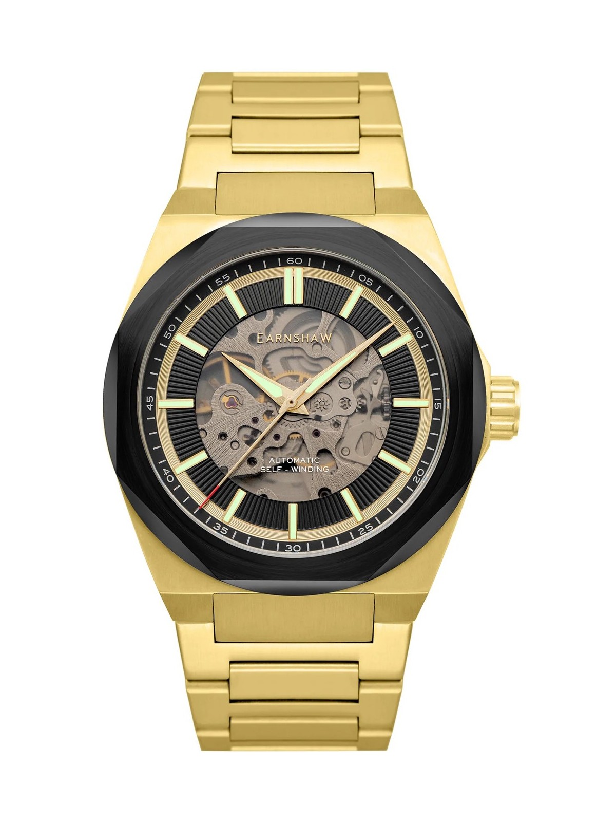 orologio uomo Thomas Earnshaw ES-8182-99 Clark Skeleton Automatic 44mm