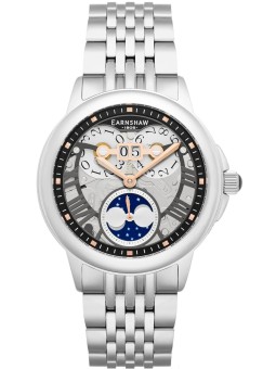 orologio uomo Thomas Earnshaw ES-8245-33 Alfred Waterhouse Grand Date Moon Phase 42 mm