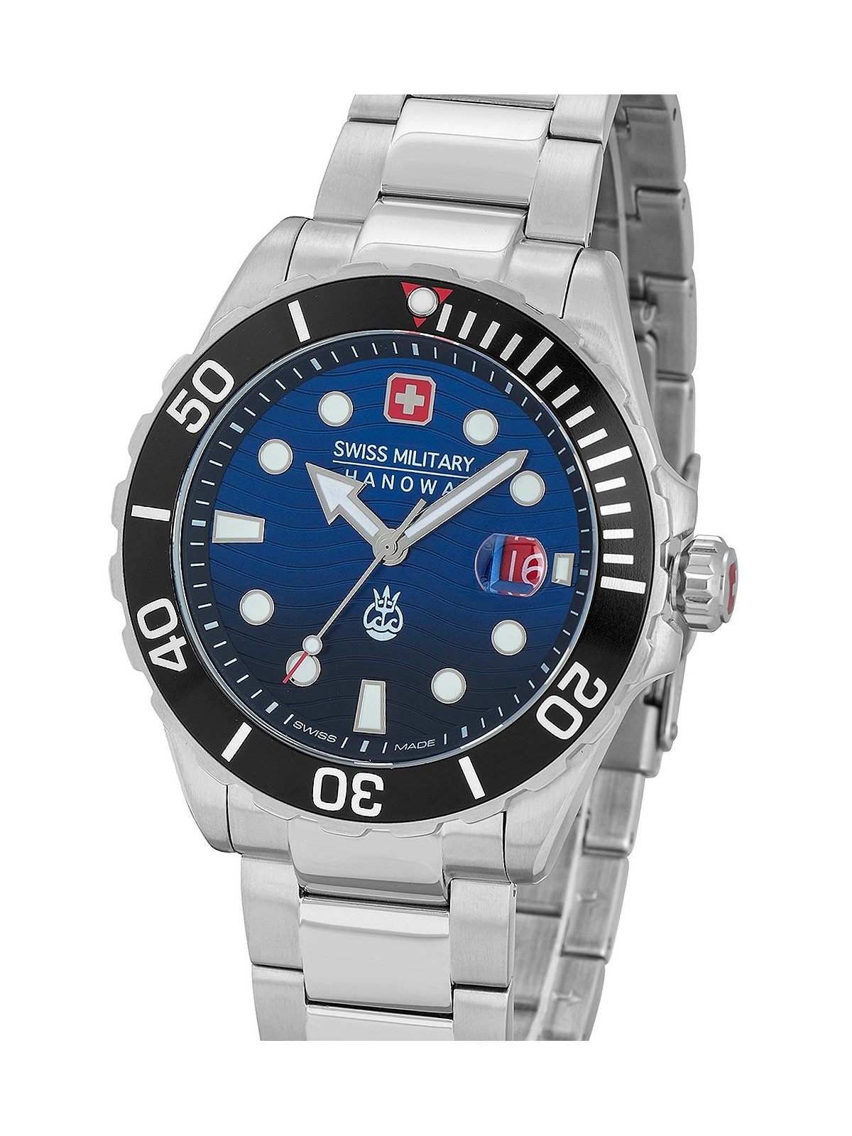 orologio uomo Swiss Military Hanowa SMWGH2200302 Offshore Diver II 44 mm 20ATM
