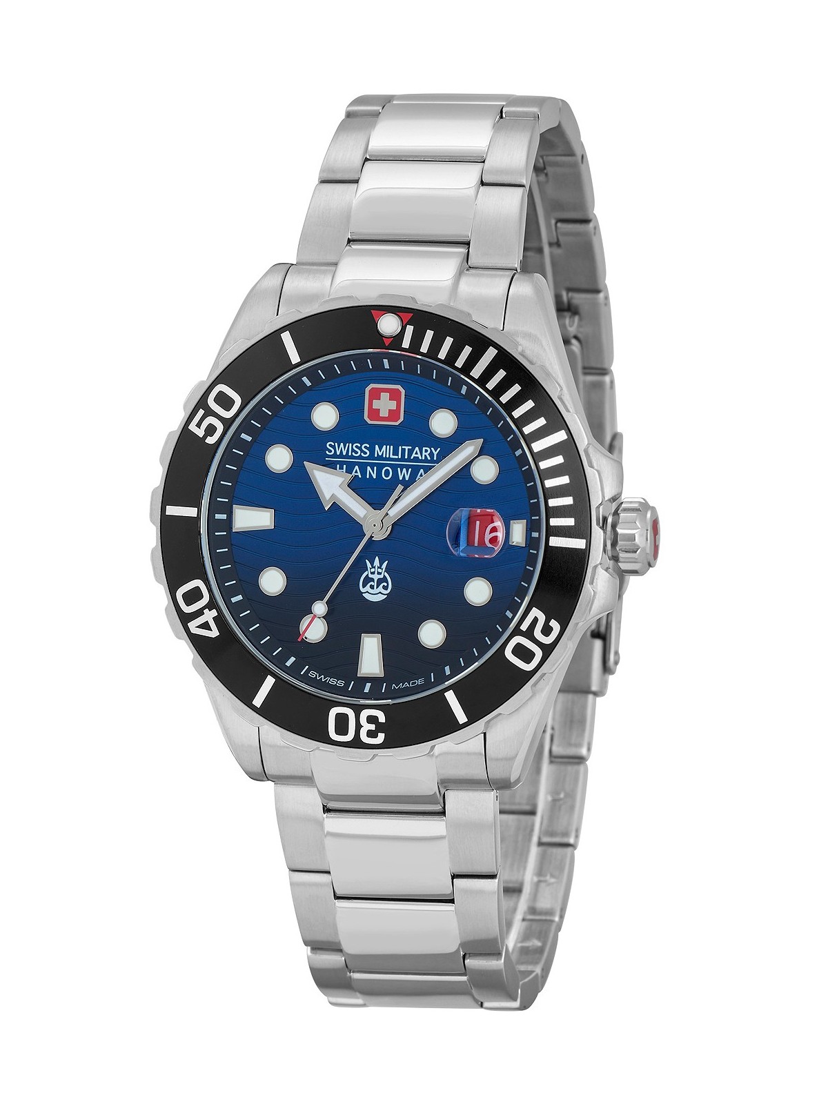 orologio uomo Swiss Military Hanowa SMWGH2200302 Offshore Diver II 44 mm 20ATM