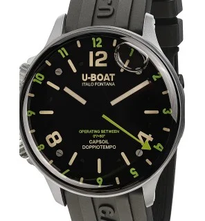 orologio uomo U-Boat 8838/A Capsoil Doppiotempo SS GMT 45mm 10ATM